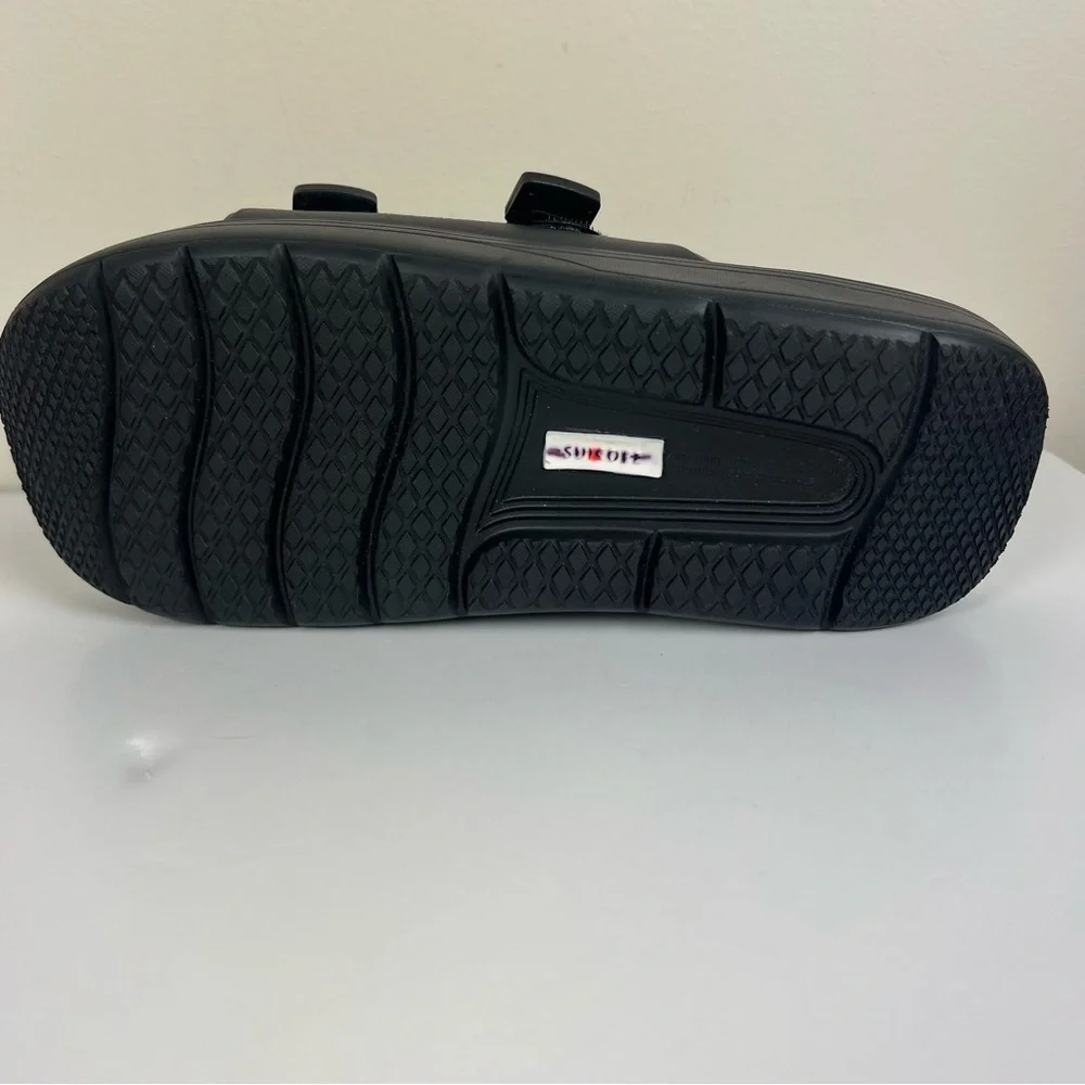 Suicoke | URICH Black Minimalist Sandal | 8 (Men’s) 10 (Women’s)